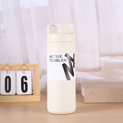 Colorful Vacuum Coffee Mug Oem Stainless Steel Drinking Water Bottles With Handle Bottle