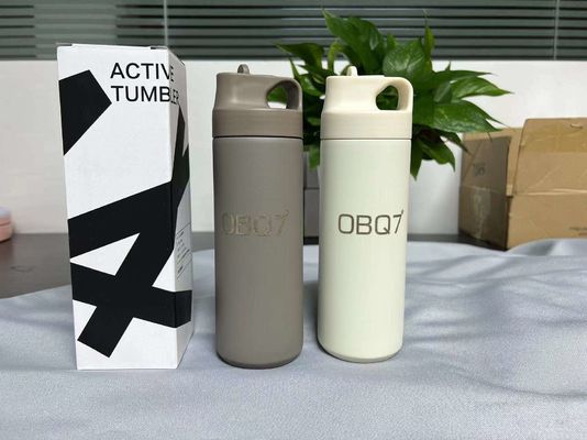 304 Stainless Steel Inside Vacuum Flask Water Tumbler with Cartoon Design and Handle