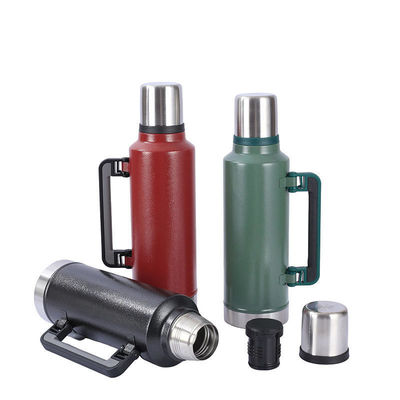 All Applicable People Stainless Steel Portable Kettle Vacuum Travel Pot Double Walled