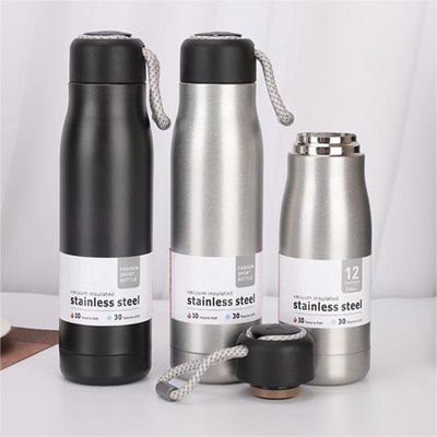 Modern Design Style Portable Insulated Thermal Stainless Steel Water Bottle for Sports