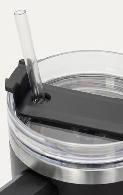 Custom Tumbler Cup Logo Steel Vacuum Insulated 40oz Coffee Mugs With Handle For Travel