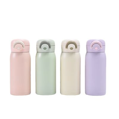 304 Stainless Steel Thermos Water Bottle Four Colors Bounce Kids Bottles 200ML/350ML