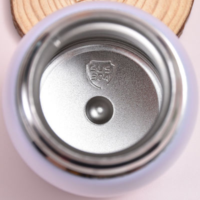 Cartoon Design 350ml Stainless Steel Thermos Bottle with Bounce Lid Keep Your Drink Hot