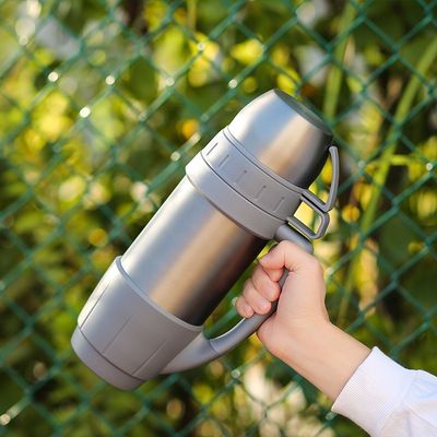 Vacuum Flasks 1000ML Double Wall Stainless Steel Thermos Flask Gym Bottles With Logo