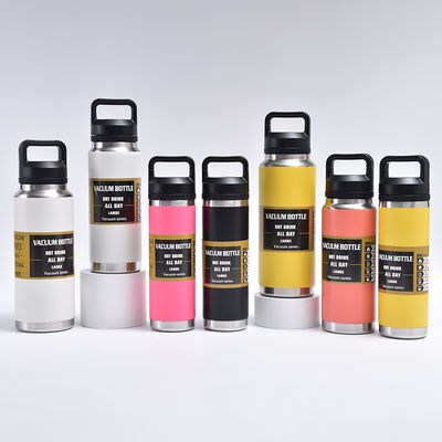 600ml/800ml/1100ml Insulated Water Bottles Stainless Steel for All Applicable People