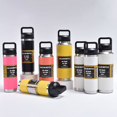 600ml/800ml/1100ml Insulated Water Bottles Stainless Steel for All Applicable People