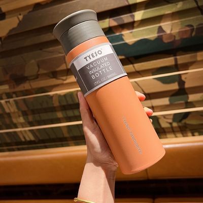 Sustainable 350ml 500ml Insulated Stainless Steel Vacuum Flask Water Bottle for Office Cup