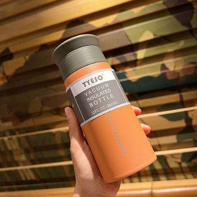 Sustainable 350ml 500ml Insulated Stainless Steel Vacuum Flask Water Bottle for Office Cup