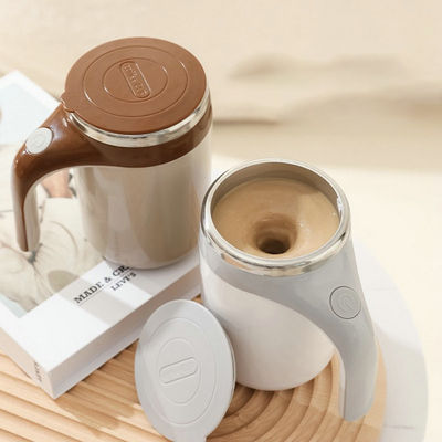 Customized Logo Acceptable Perfect Mug Electric Shaker Cup Warmer 380ml for Office
