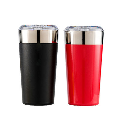 Custom Logo Non-Slip 304 Vintage Matte Black Coffee Mug Stainless Steel Travel Cup for 2023