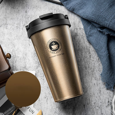Travel Mug Cup Coffee Tumbler Insulated Vacuum Water Bottle 500ml for Occasion Travel