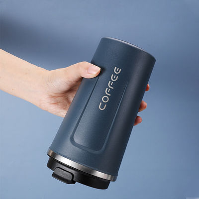 Custom Logo Printing Vacuum Insulated Cup WITH LID for Stainless Steel Water Bottle