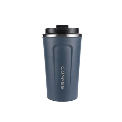 Custom Logo Printing Vacuum Insulated Cup WITH LID for Stainless Steel Water Bottle