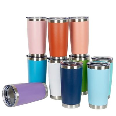 Insulated Cups Country Design Style Stainless Steel Tumbler with 550ml/600ml Capacity