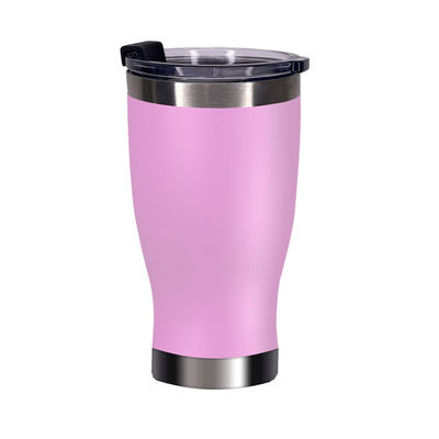 20oz Waist Type Insulated Tumbler Cups for Thermal Insulation Performance of 12-24 Hours