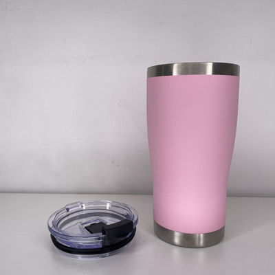 20oz Waist Type Insulated Tumbler Cups for Thermal Insulation Performance of 12-24 Hours