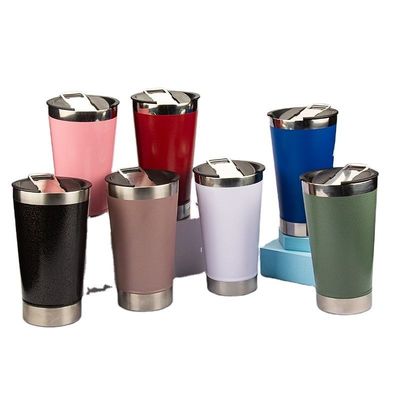 Stainless Steel Vacuum Tumbler Cups Perfect for Camping Keeps Drinks Hot Cold 12-24hrs