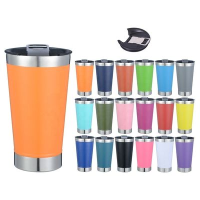 Vacuum Flasks Durable In Travel Coffee Mug 20 Oz Stainless Steel Skinny Straight Tumbler