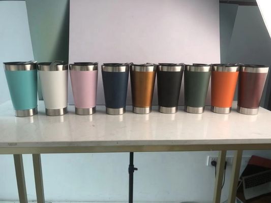 Vacuum Flasks Durable In Travel Coffee Mug 20 Oz Stainless Steel Skinny Straight Tumbler