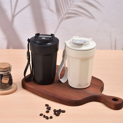 Custom Coffee Mug Yellow Stainless Steel Travel Tumbler with Lid and Vacuum Insulation