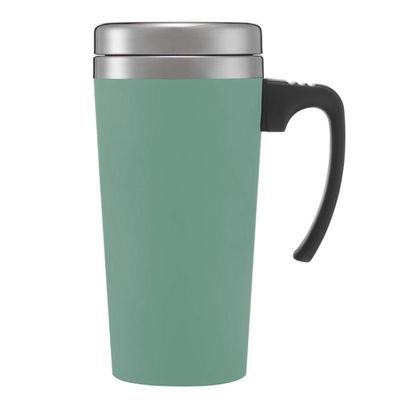 16oz Double Wall Stainless Steel Tea Cup With Handle for Stocked at Drinkware Type