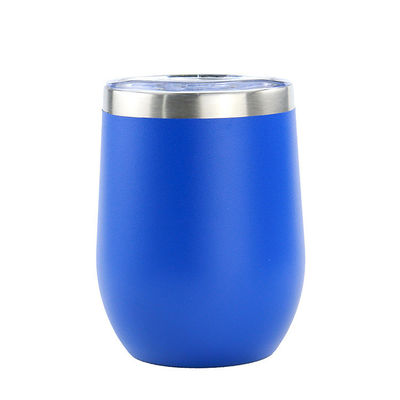 Eco-friendly Advantage Popular Cute 12oz Egg Shaped Double Walled Vacuum Mug With Lid