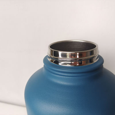 Eco-Friendly Customized Fancy Bottle Insulated Water Bottle with PP Food Grade Lid