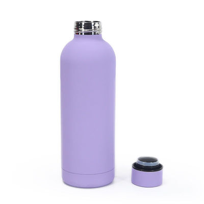 Vacuum Insulated Flask Rubber Painting Straight Cup for Small Mouth Stainless Steel