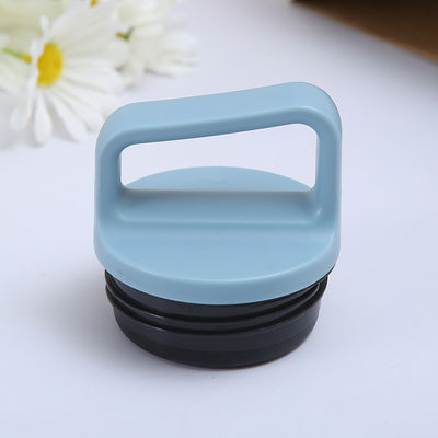 Customized Logo Steel Vacuum Insulated Travel Coffee Mug Water Bottle With Handle And Lid