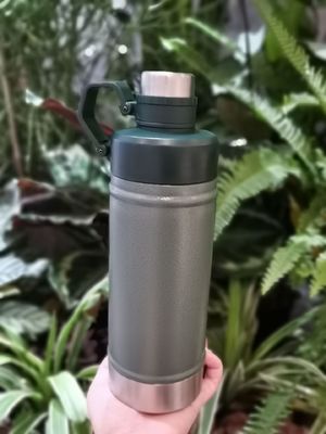 Yellow Insulated Stainless Steel Sport Water Bottle Bpa Free Vacuum Flask 18oz 25oz Water Flasks
