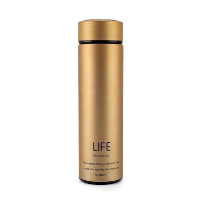 Custom 500ml Stainless Steel Double Layer Rubber Coated Thermos Vacuum Flask for Gym