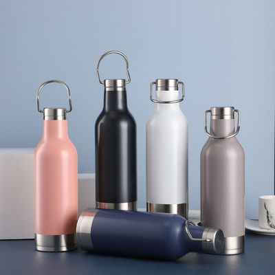 500ml Capacity Outdoor Vacuum Flask Small Mouth Insulated Cup with Customized Logo