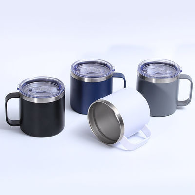 Custom Logo Personalized Travel Cup Stainless Steel Mug for Adults 12oz/14oz Capacity
