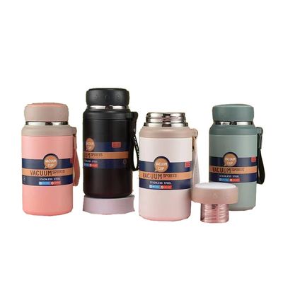 Travel and Office Essential 1000ml Stainless Steel Vacuum Flask with Thermal Insulation