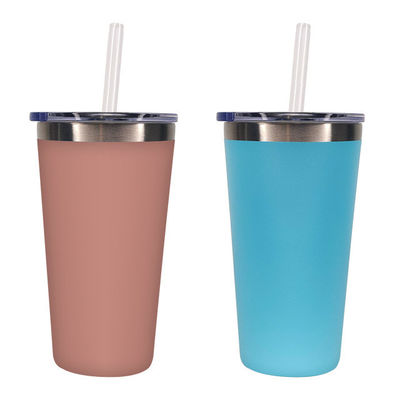 Enjoy Your Favorite Drinks on the Go with this 550ml Stainless Steel Insulated Tumbler