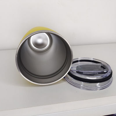 All Applicable People Can Enjoy This 600ml Stainless Steel Travel Mug with Straw