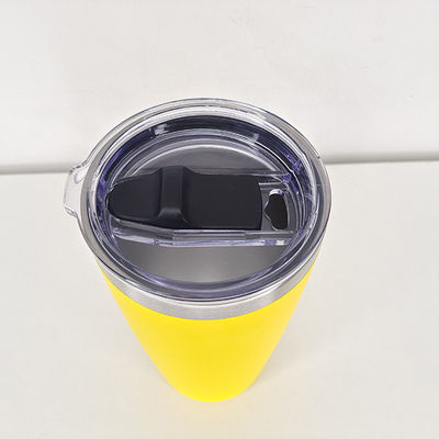All Applicable People Can Enjoy This 600ml Stainless Steel Travel Mug with Straw