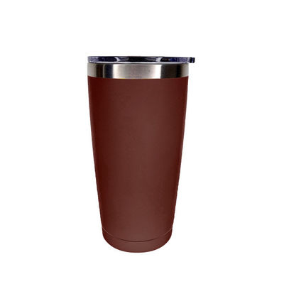 Keeping Drink Hot Cold Drinks Insulated 600ml Metal Water Bottle Car Tumbler with Straw