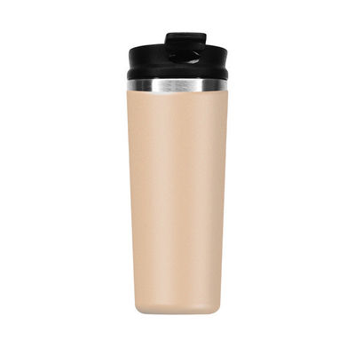 12oz PP Food Grade Lid Custom Logo Adventure Outdoor Double Wall Insulated Travel Mug