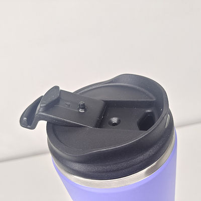 12oz PP Food Grade Lid Custom Logo Adventure Outdoor Double Wall Insulated Travel Mug