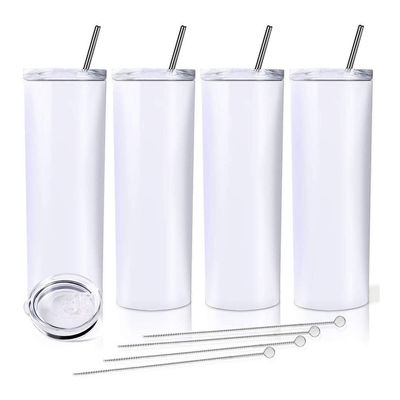 Stocked 20oz Stainless Steel Double Wall Skinny Straight Sublimation Tumbler for Sale