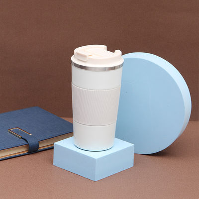 304 Stainless Steel Coffee Mug 380ml 510ml Non-Slip Silicone Recycled Reusable Coffee Cups