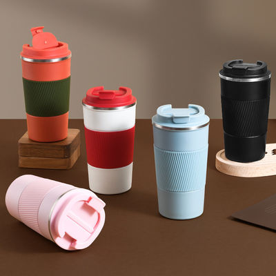 304 Stainless Steel Insulated Coffee Cup Good Insulation Effect 380ml/510ml Capacity