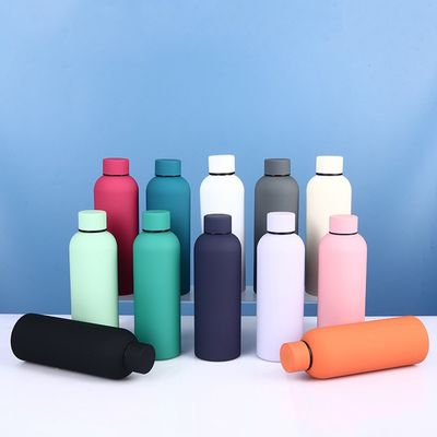 Bullet Style 304 Stainless Steel Vacuum Insulated Flask 500ml Double Wall Water Bottle