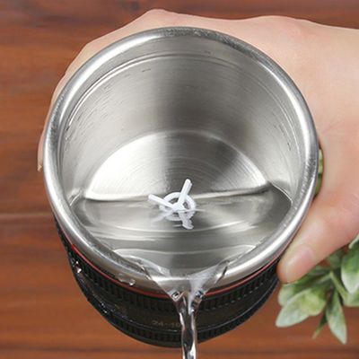 253.4g Double Wall Stainless Steel Camera Lens Coffee Mug for Photography Enthusiasts