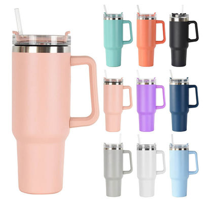 Reusable Water Bottle Custom Multiple Colors Sublimation Vacuum Stainless Steel Coffee Mug