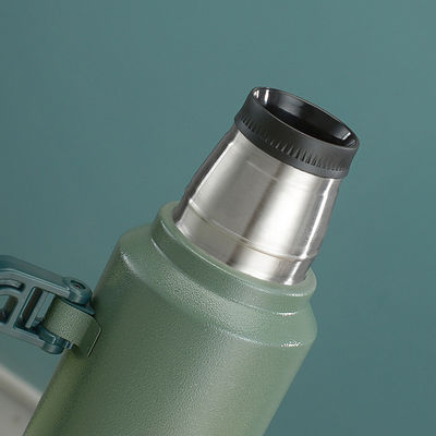 Enjoy Hot or Cold Drinks on Your Camping Trip with this 1L Insulated Vacuum Flask
