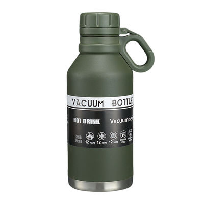 40oz Stainless Steel Insulated Camping Water Bottle with Handle Keep Your Drinks Fresh
