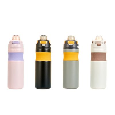 All Applicable People Straight Cup 580ML Gym Vacuum Insulated Thermoses with Straw