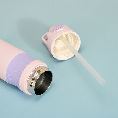 All Applicable People Straight Cup 580ML Gym Vacuum Insulated Thermoses with Straw